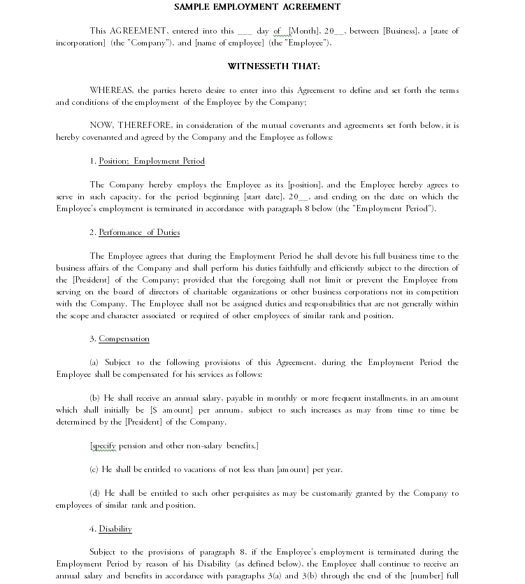 Contract Template 12