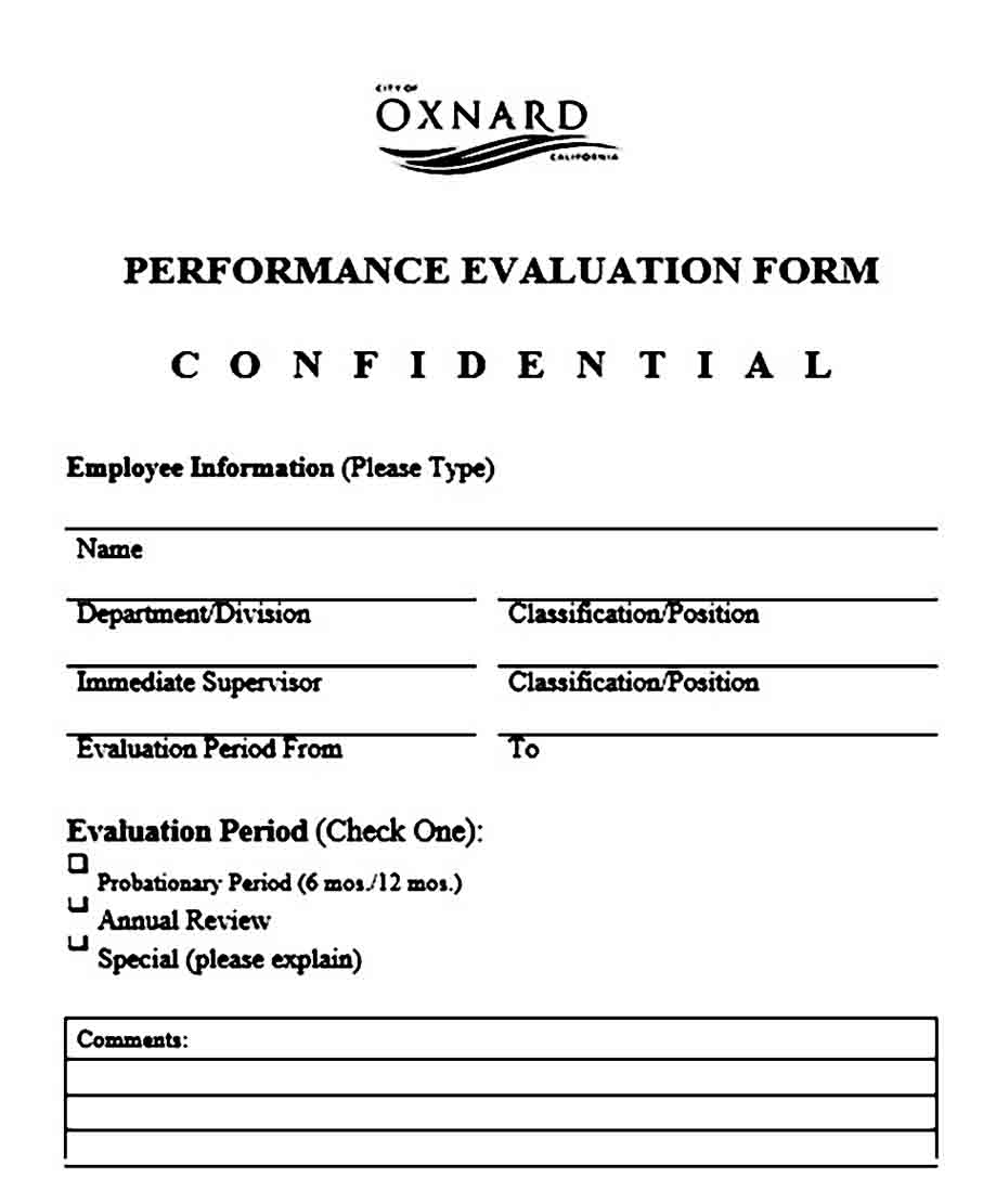 Customer Service Employee Evaluation Form