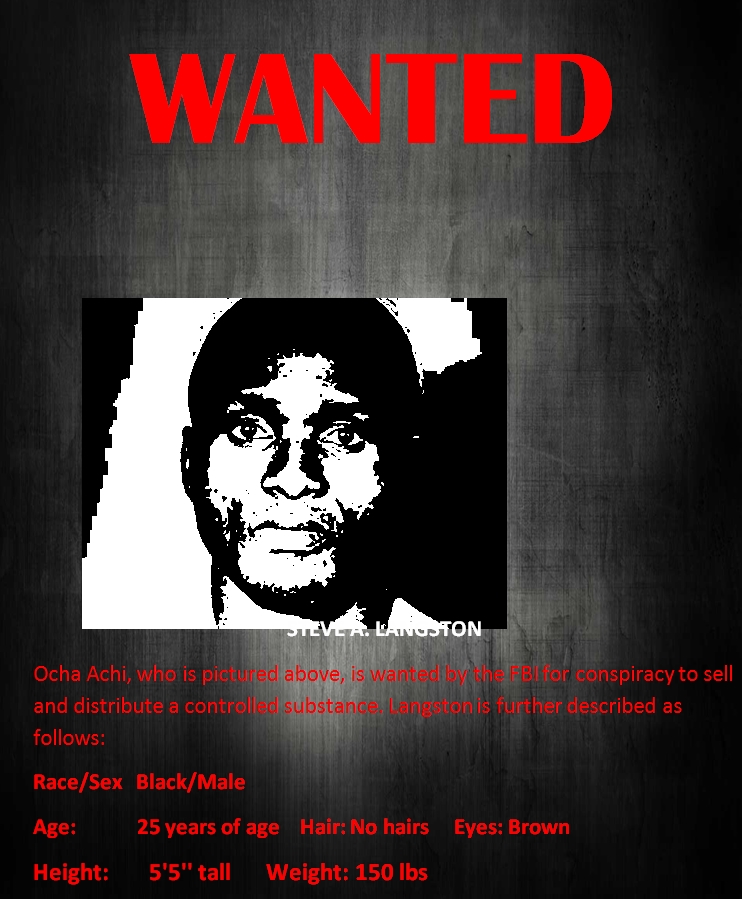 FBI wanted poster template 01