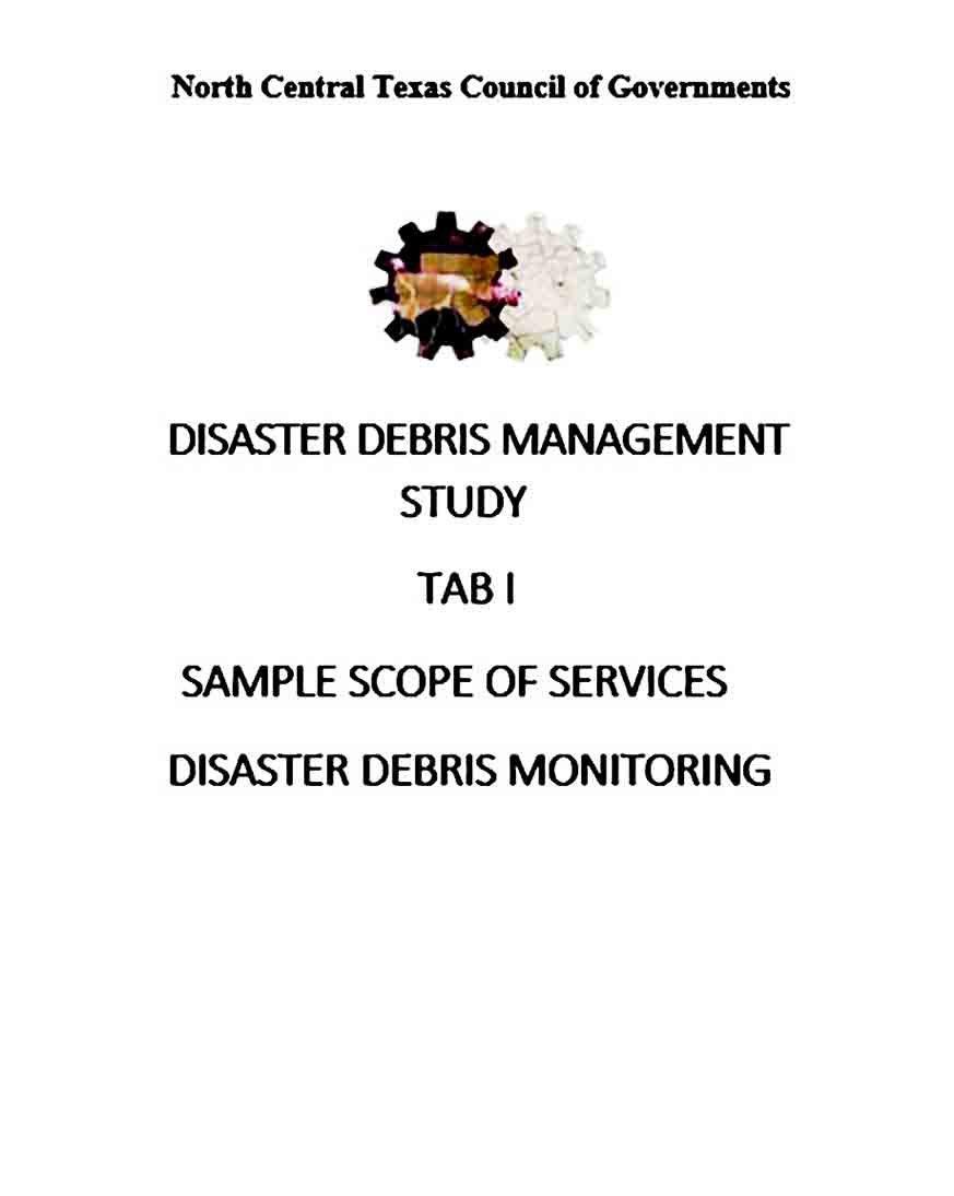 TAB I Debris Monitoring Scope of Services