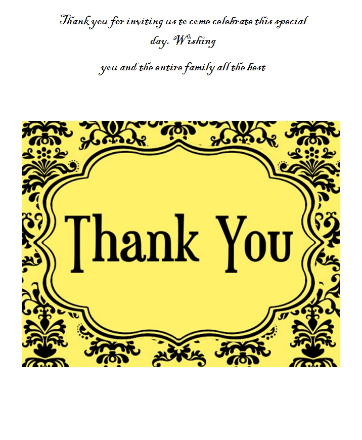 Thank You Card Template 06