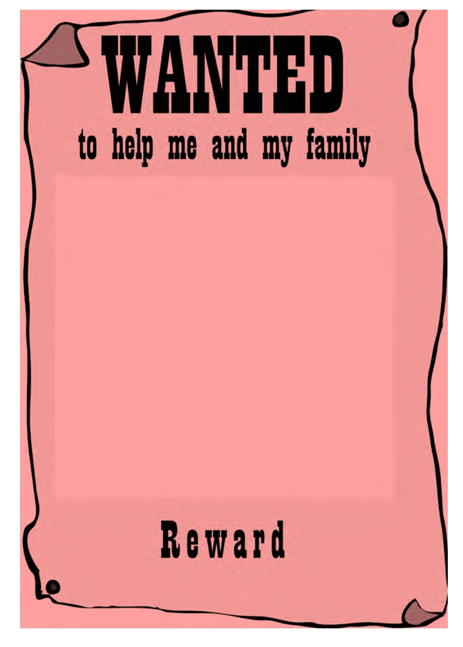 Wanted Poster Template 05
