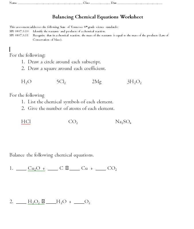 balancing equations 39