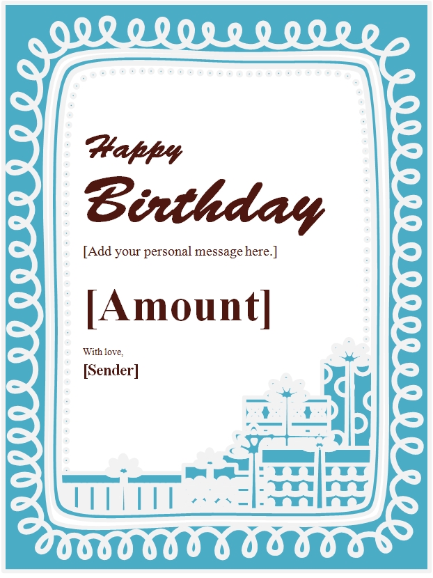 birthday card template 18