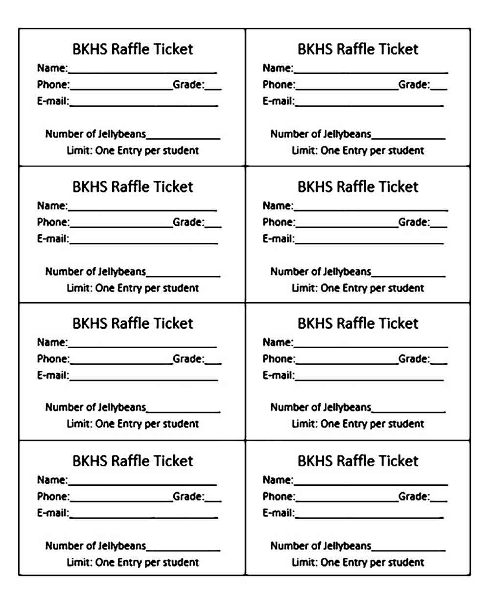 bkhs raffle ticket templates