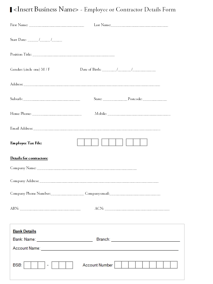 employment application template 43