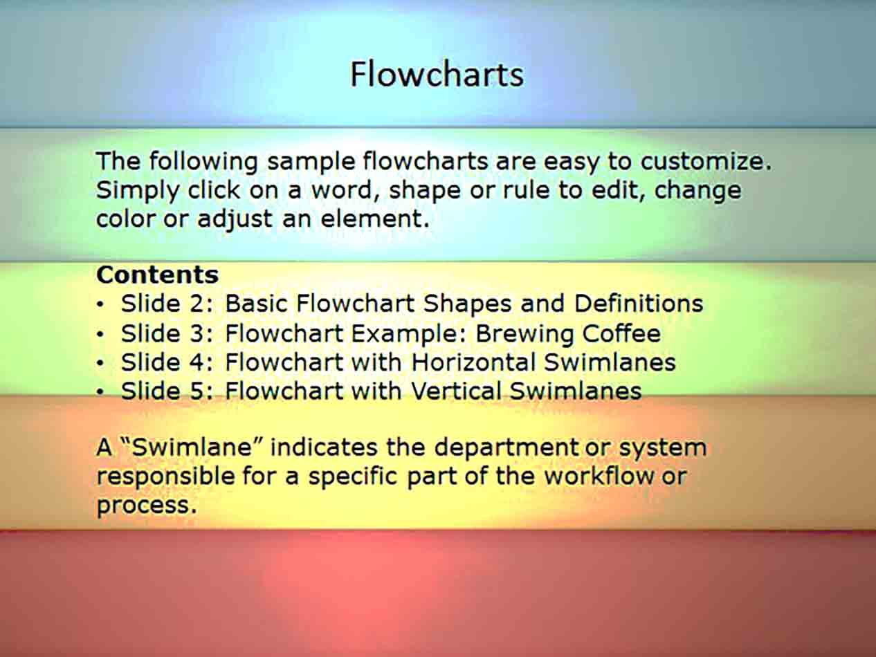 flow chart templates power point