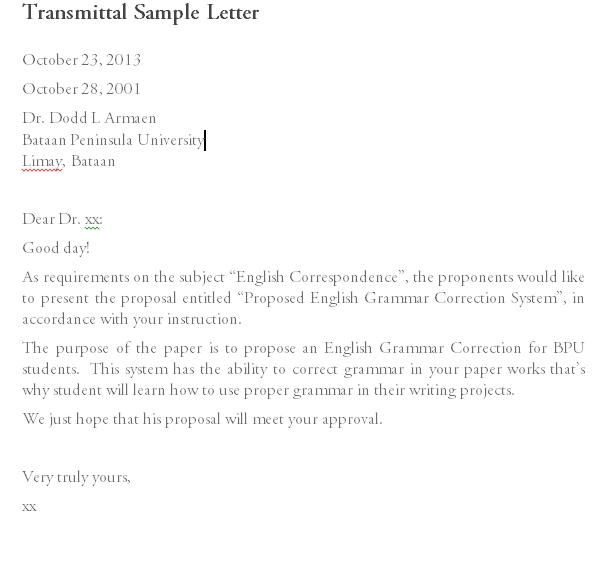 letter of transmittal template 07