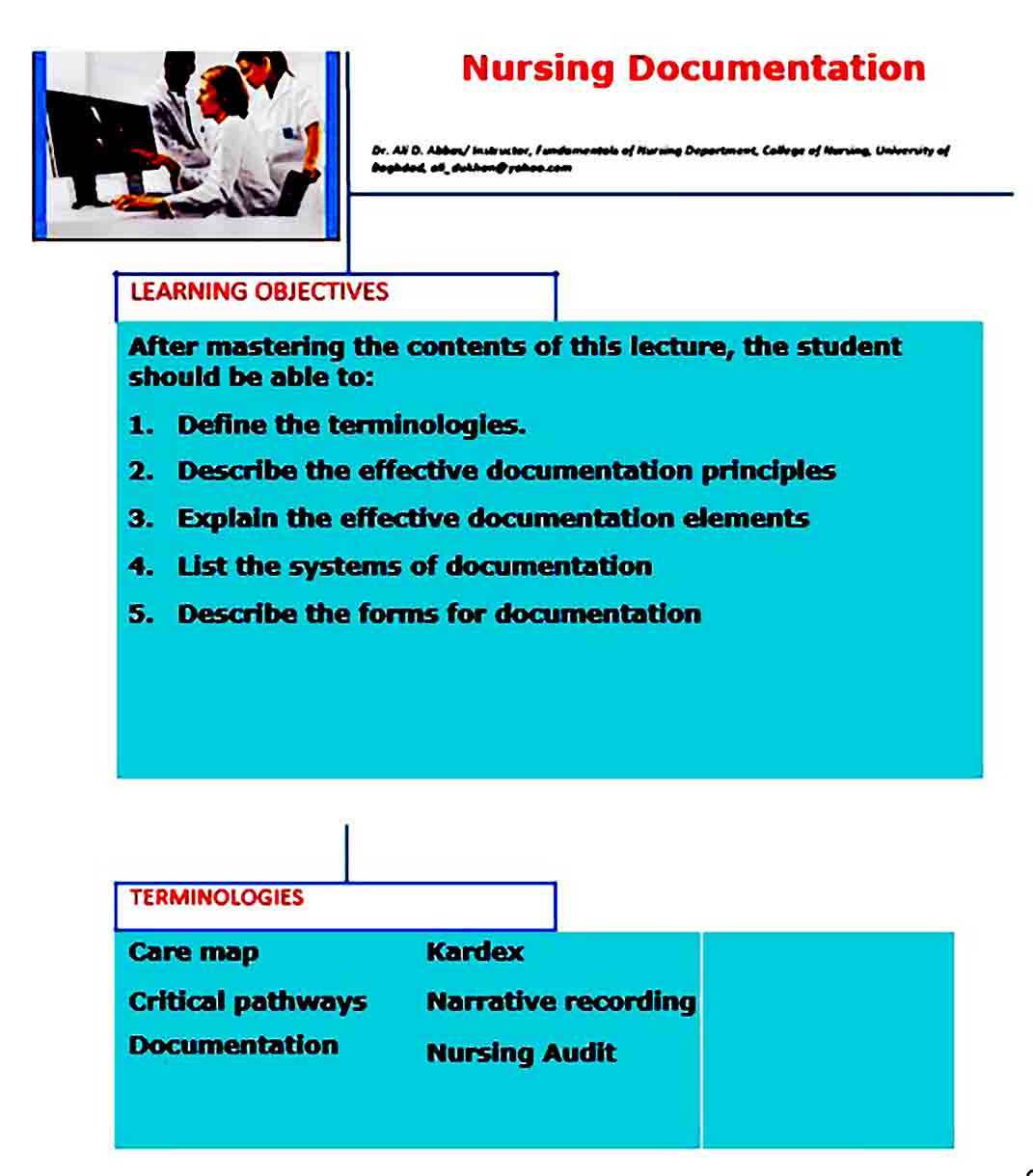 nursing documentation