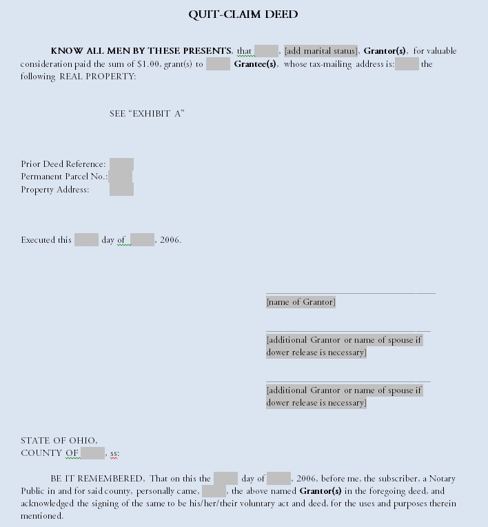 quit claim deed template 30