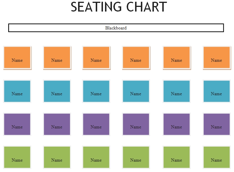 seating chart template 32