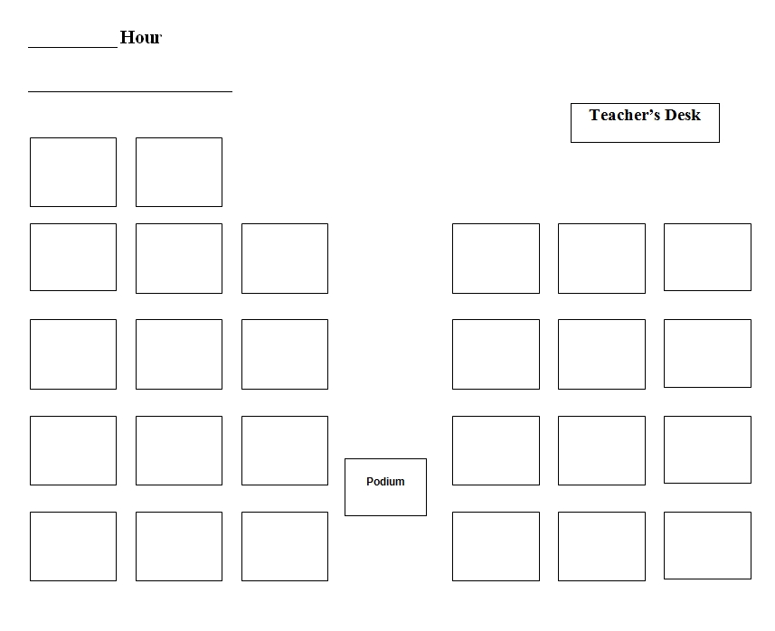 seating chart template 41