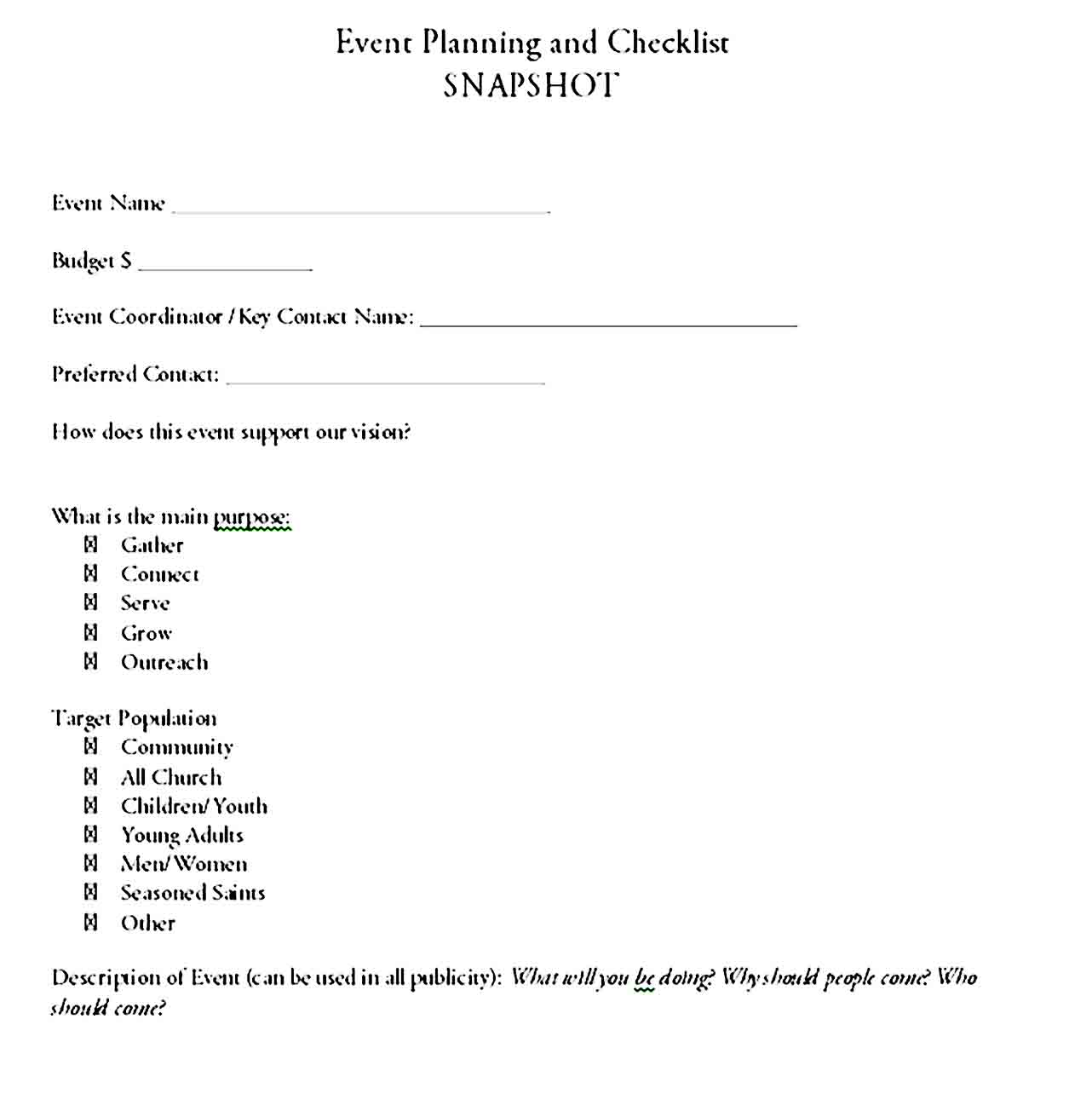 Event Planning Template 02