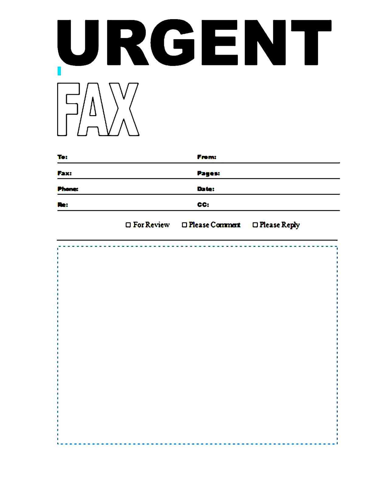Fax Cover Sheet Template 08