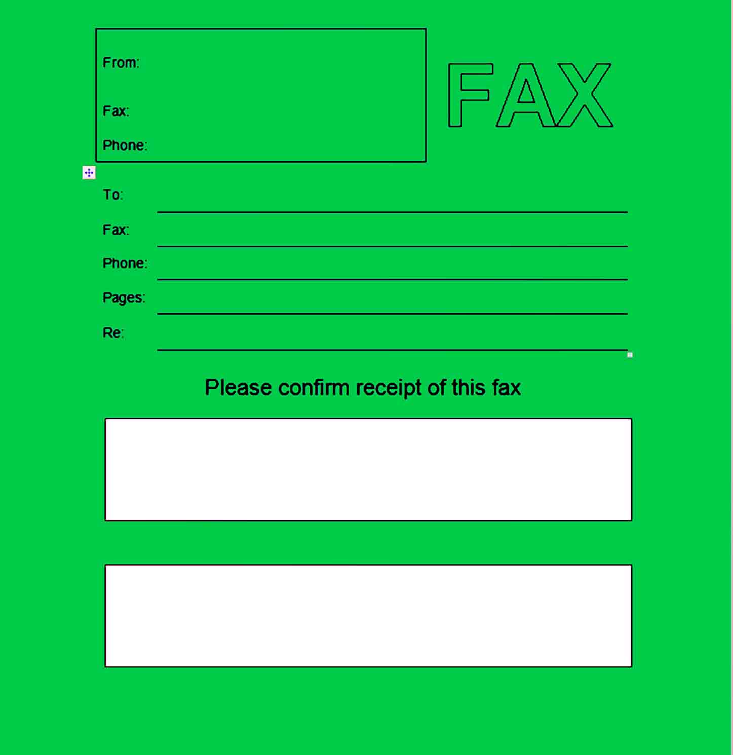 Fax Cover Sheet Template 11