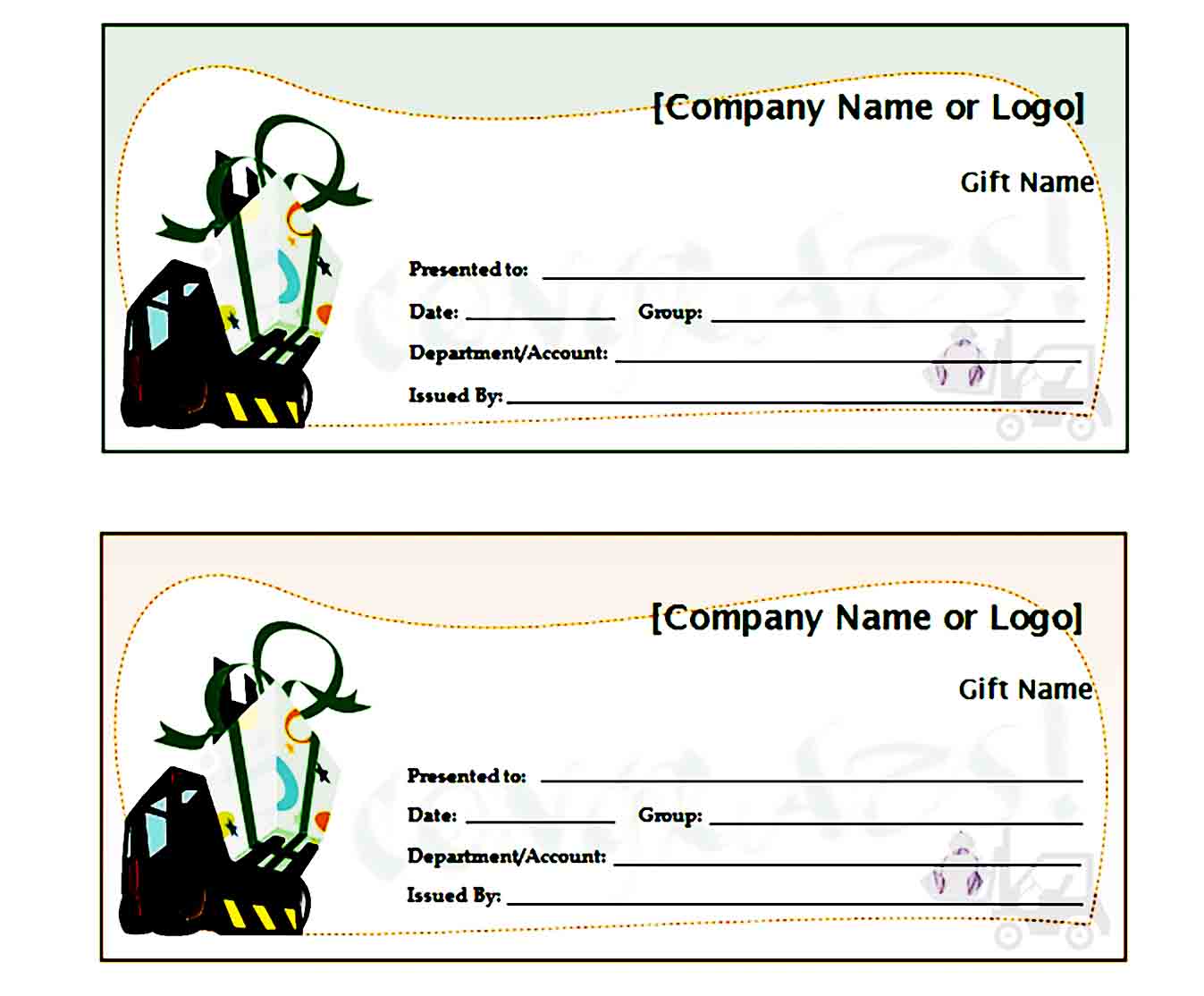 Gift Certificate Template 25