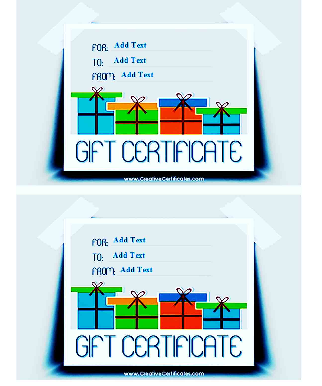 Gift Certificate Template 26