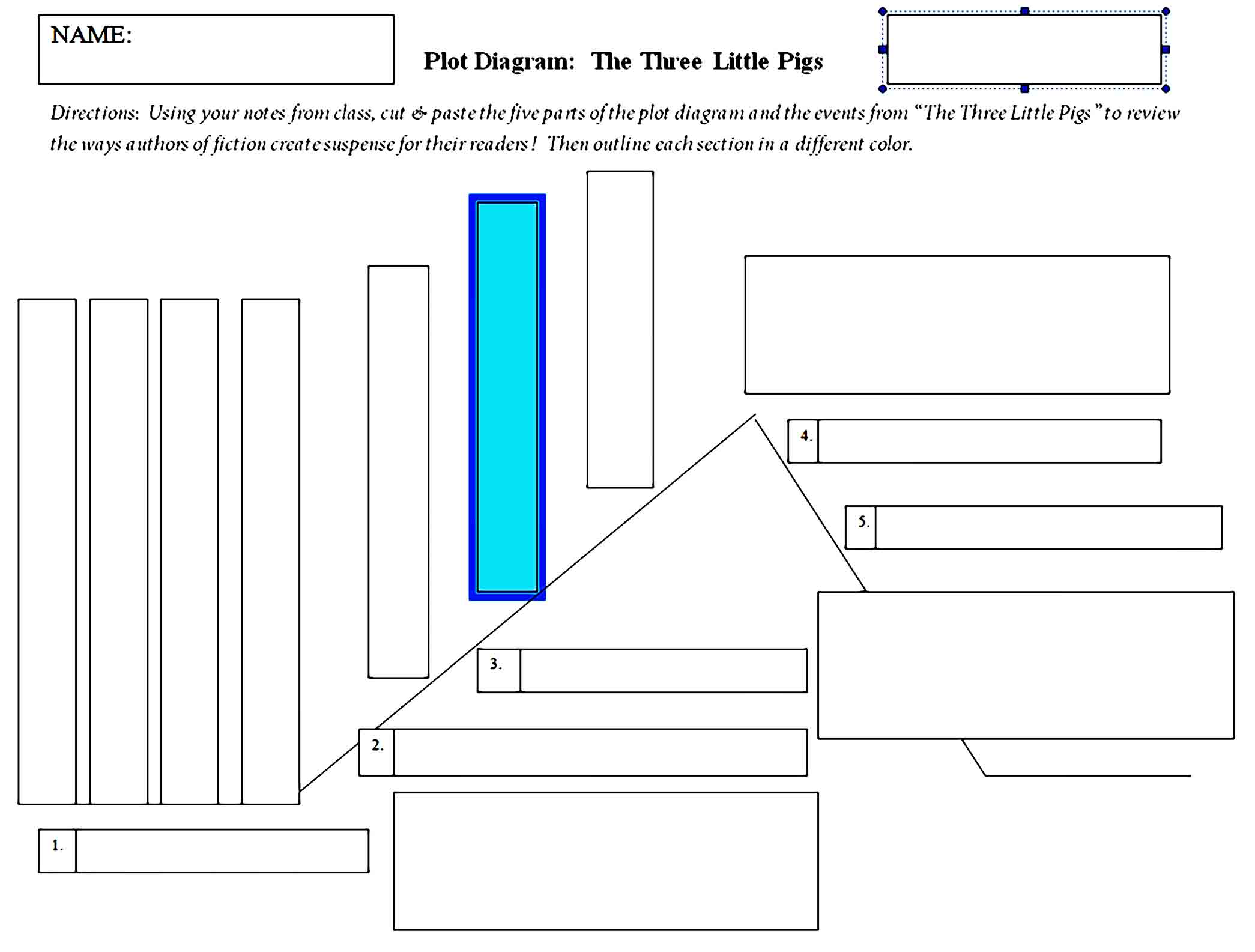Plot Diagram Template 10