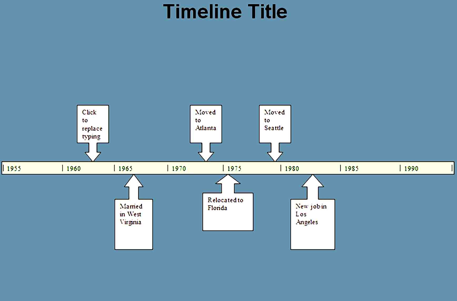 Timeline Template 01