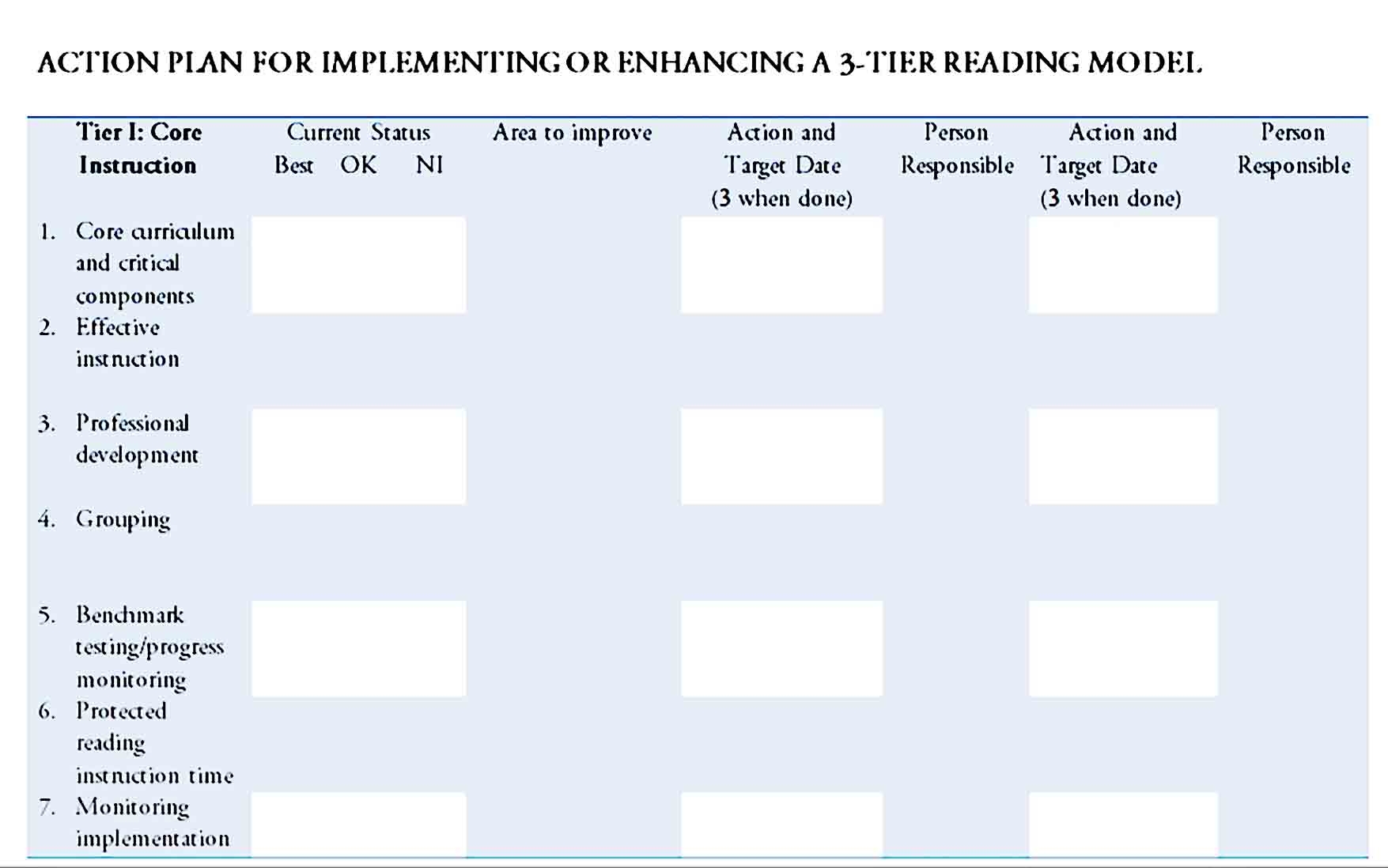 action plan template 32