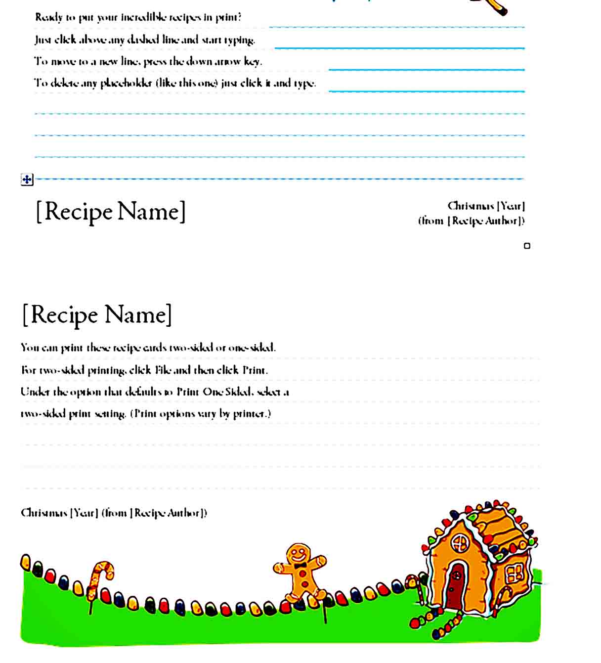 cookbook template 15