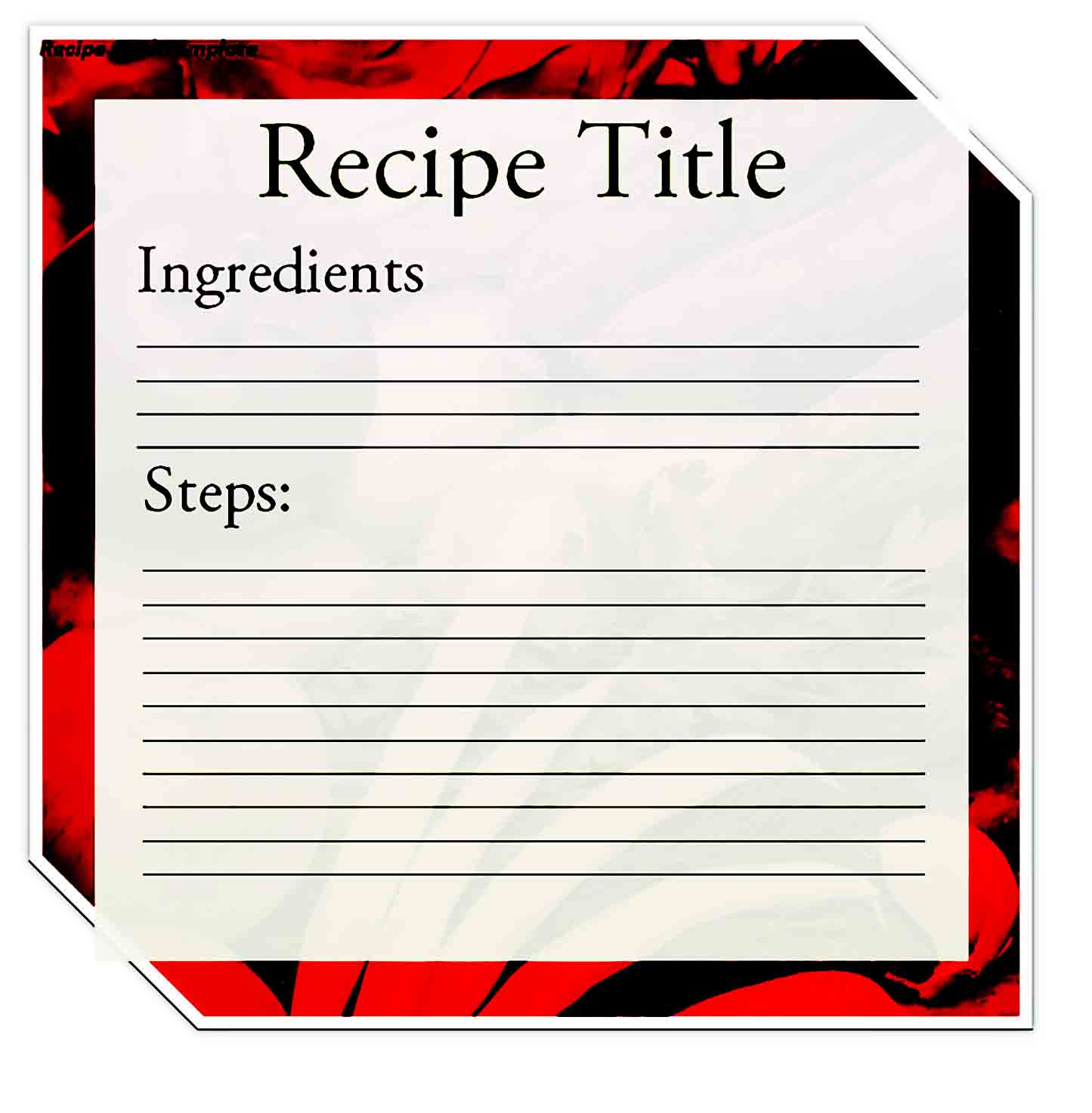 cookbook template 19