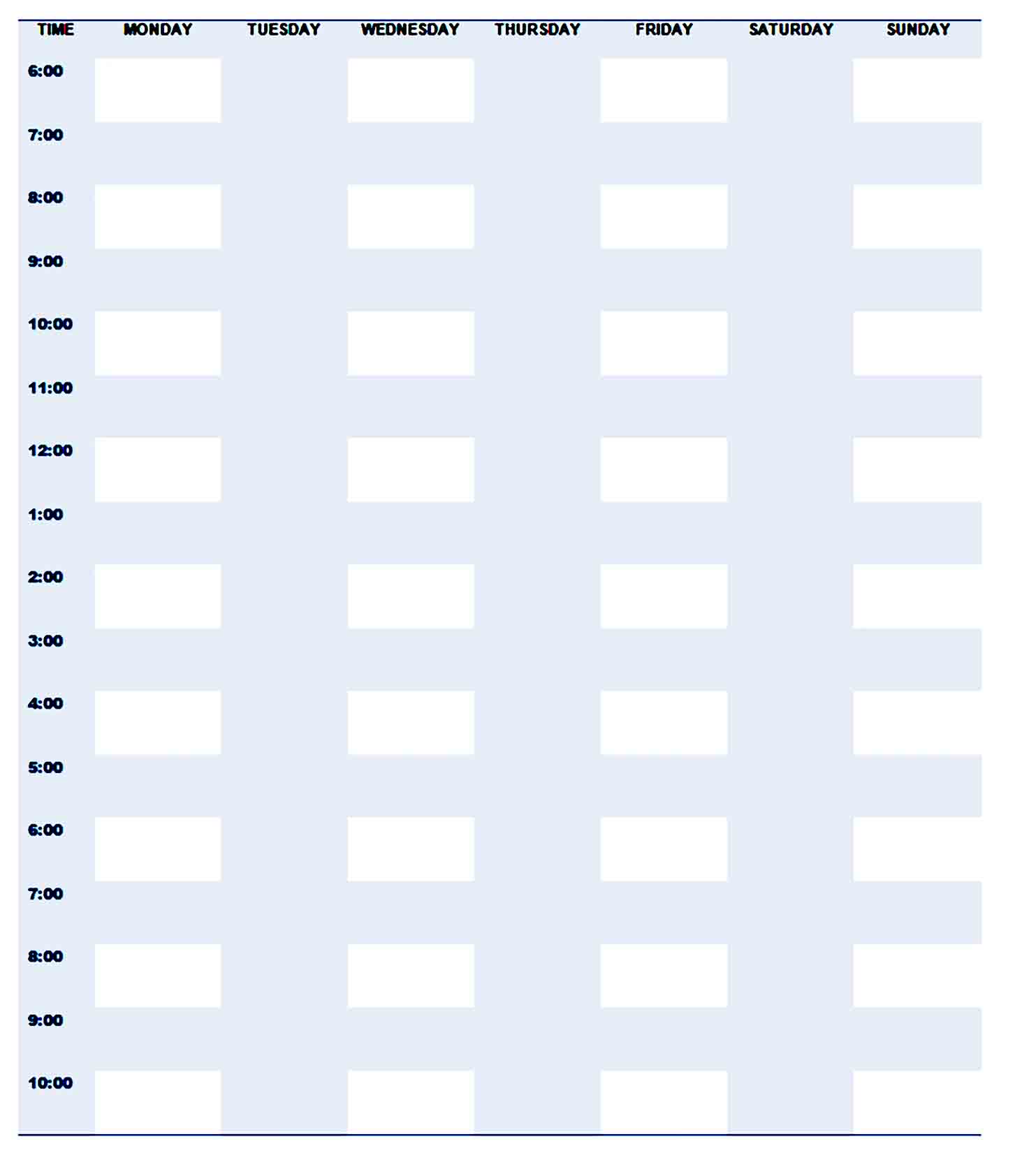 daily planner template 16