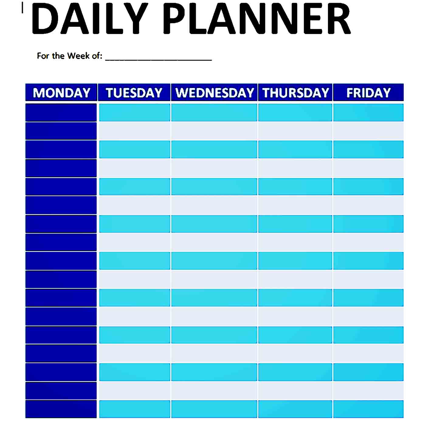 daily planner template 21