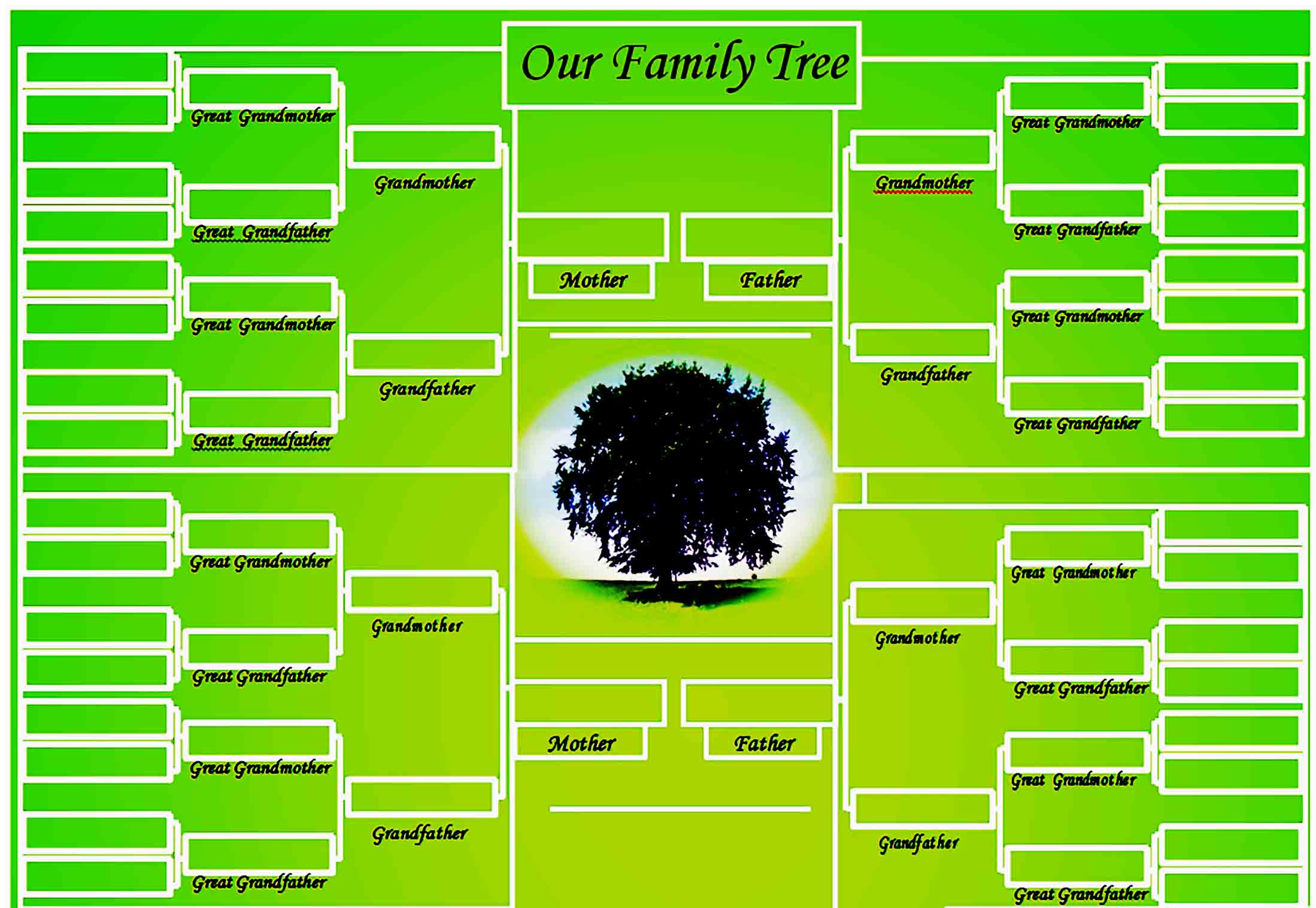 family tree template 18