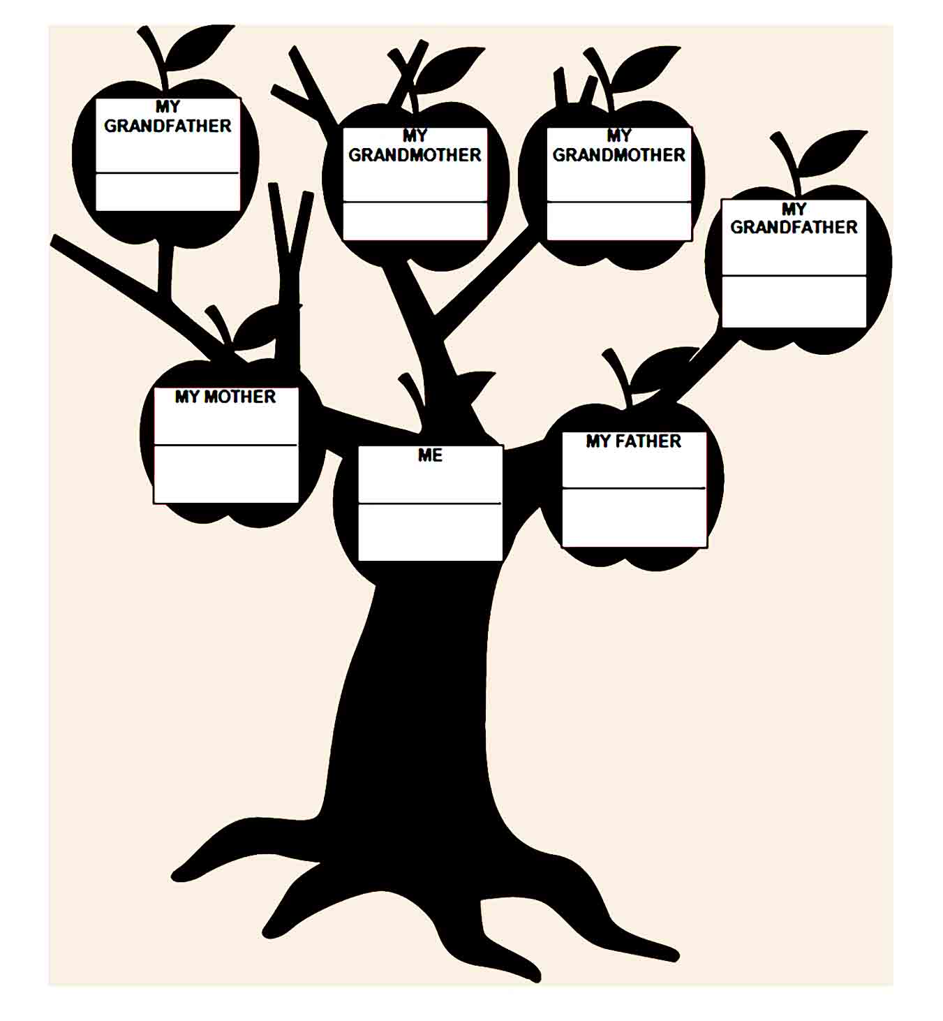 family tree template 21