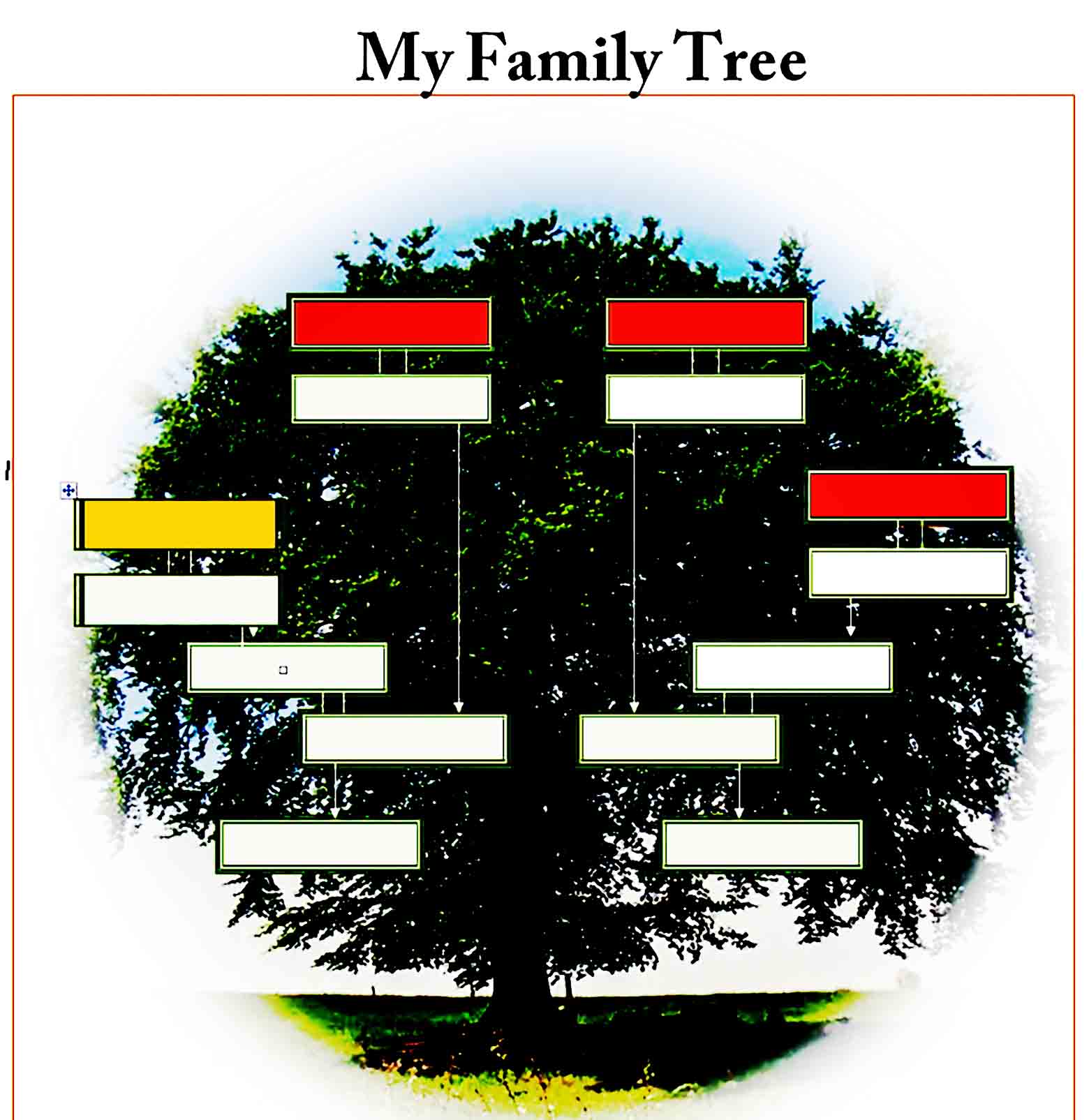 family tree template 28