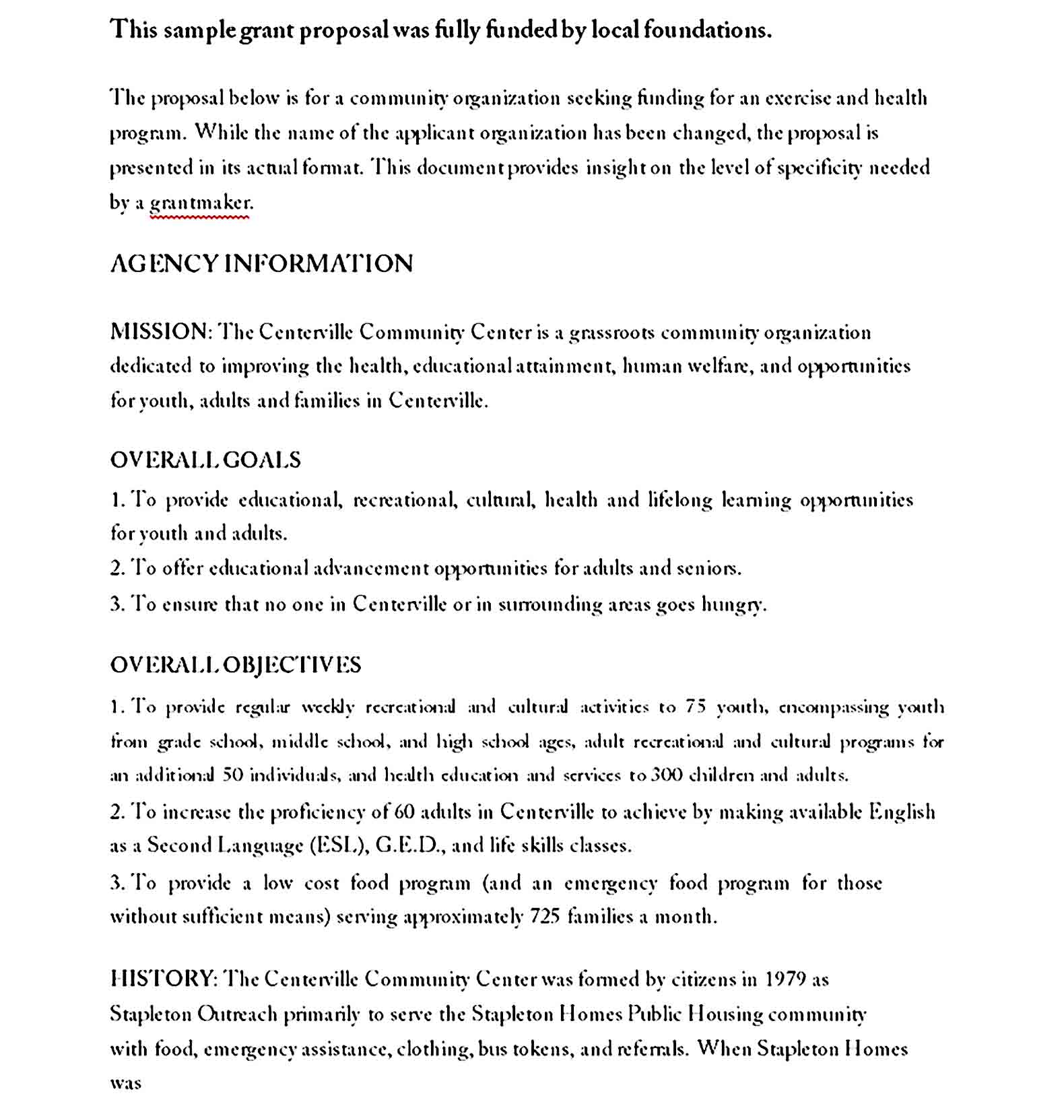 grant proposal template 14