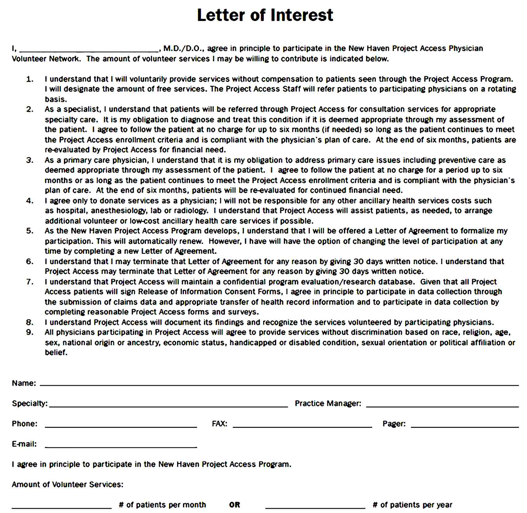 letter of interest 35
