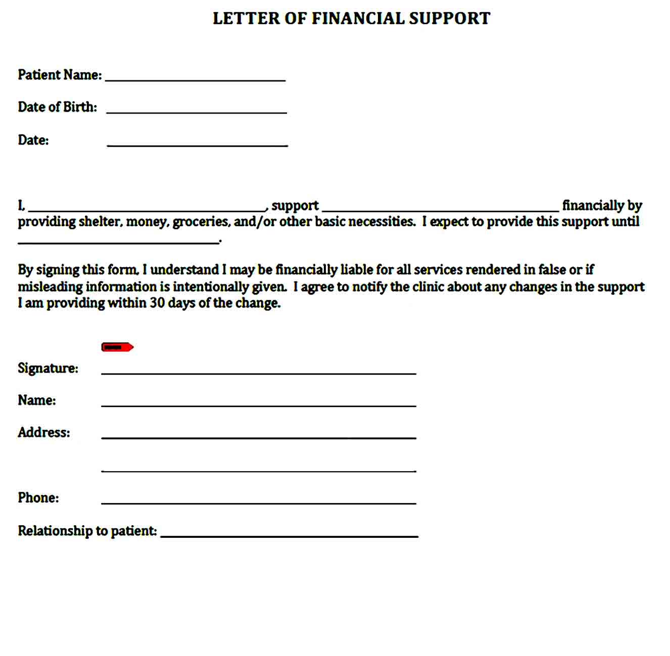 letter of support 31
