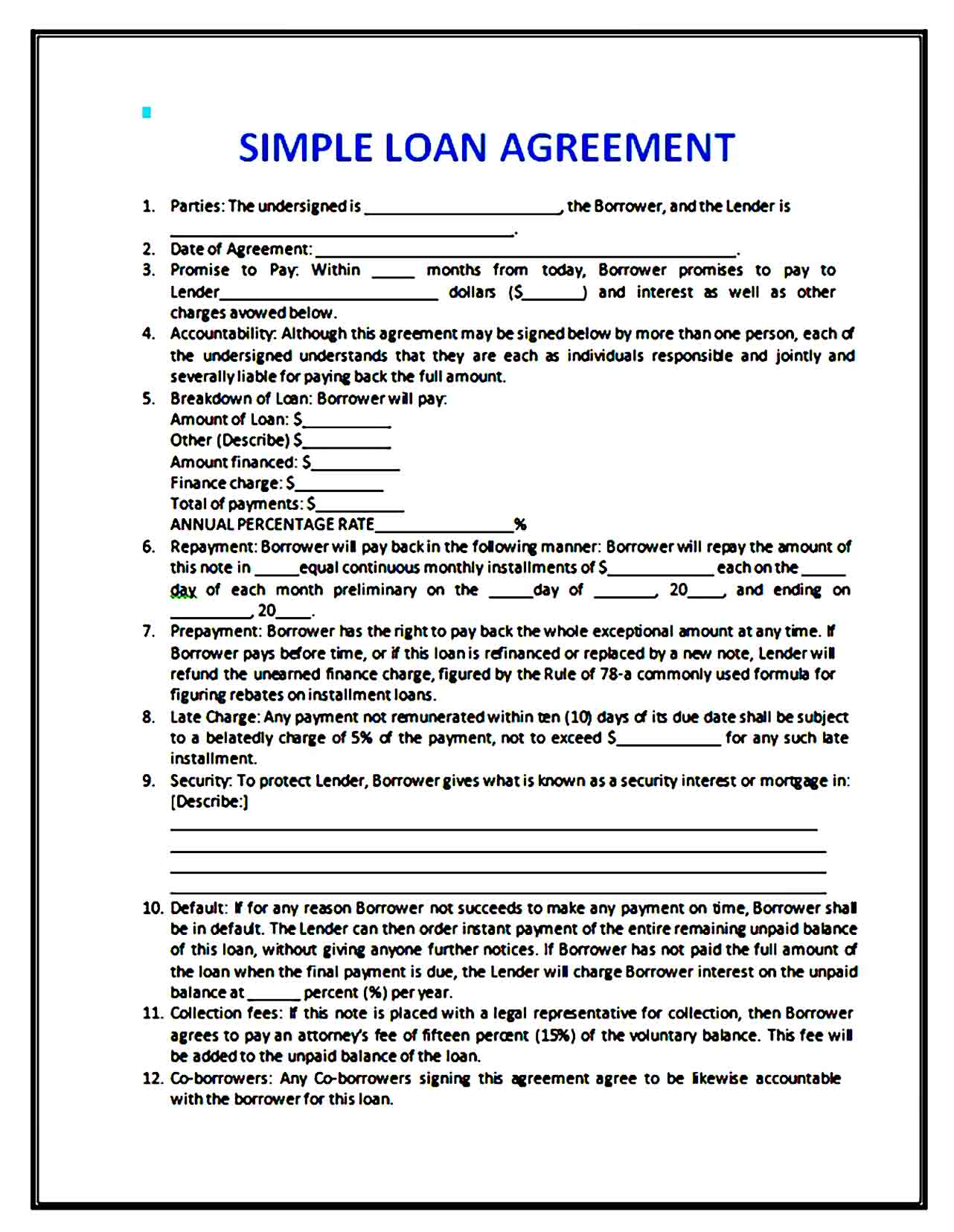 loan agreement template 03