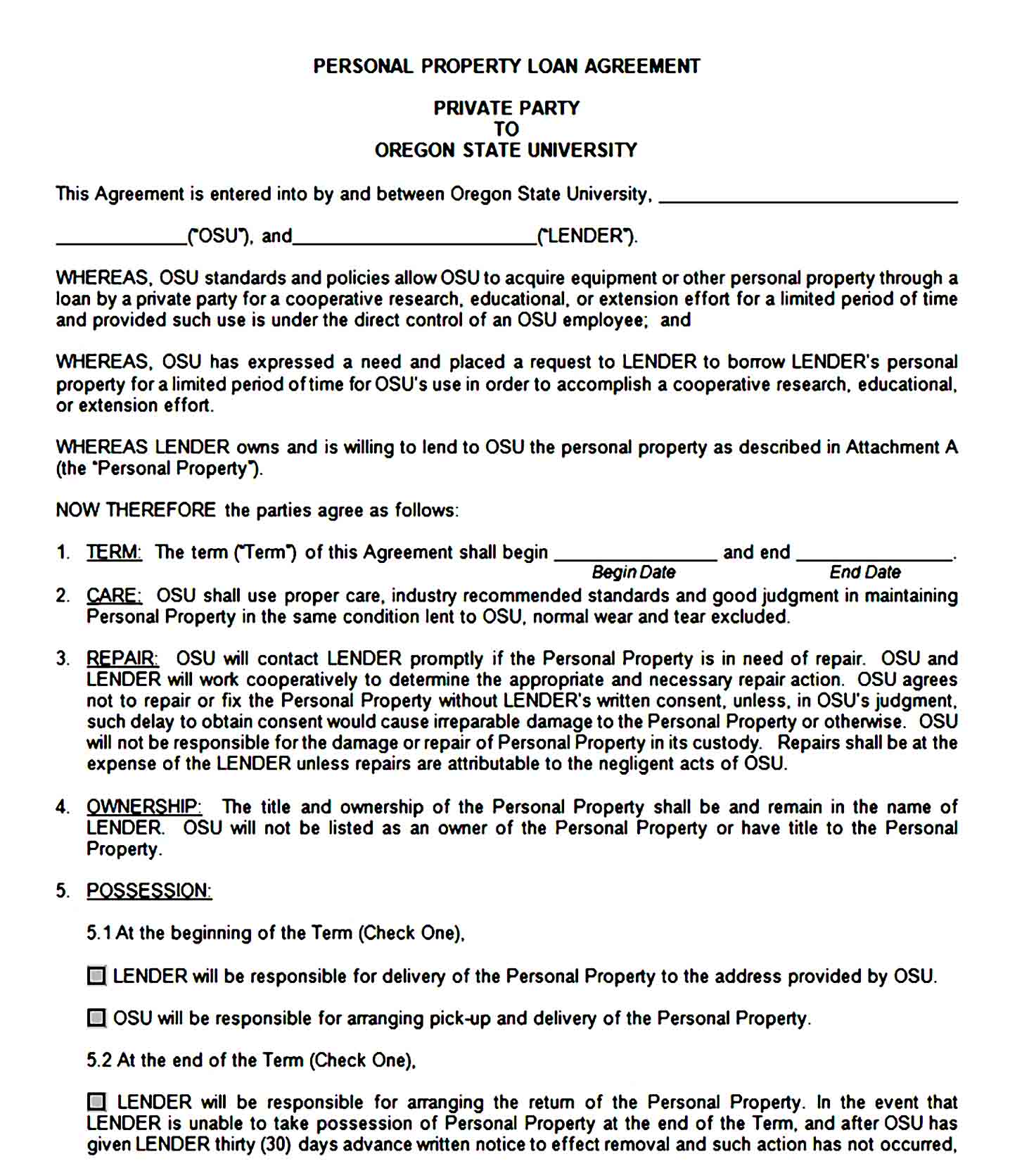 loan agreement template 15