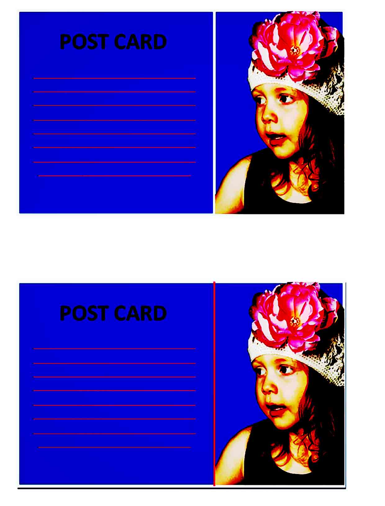 postcard template 32