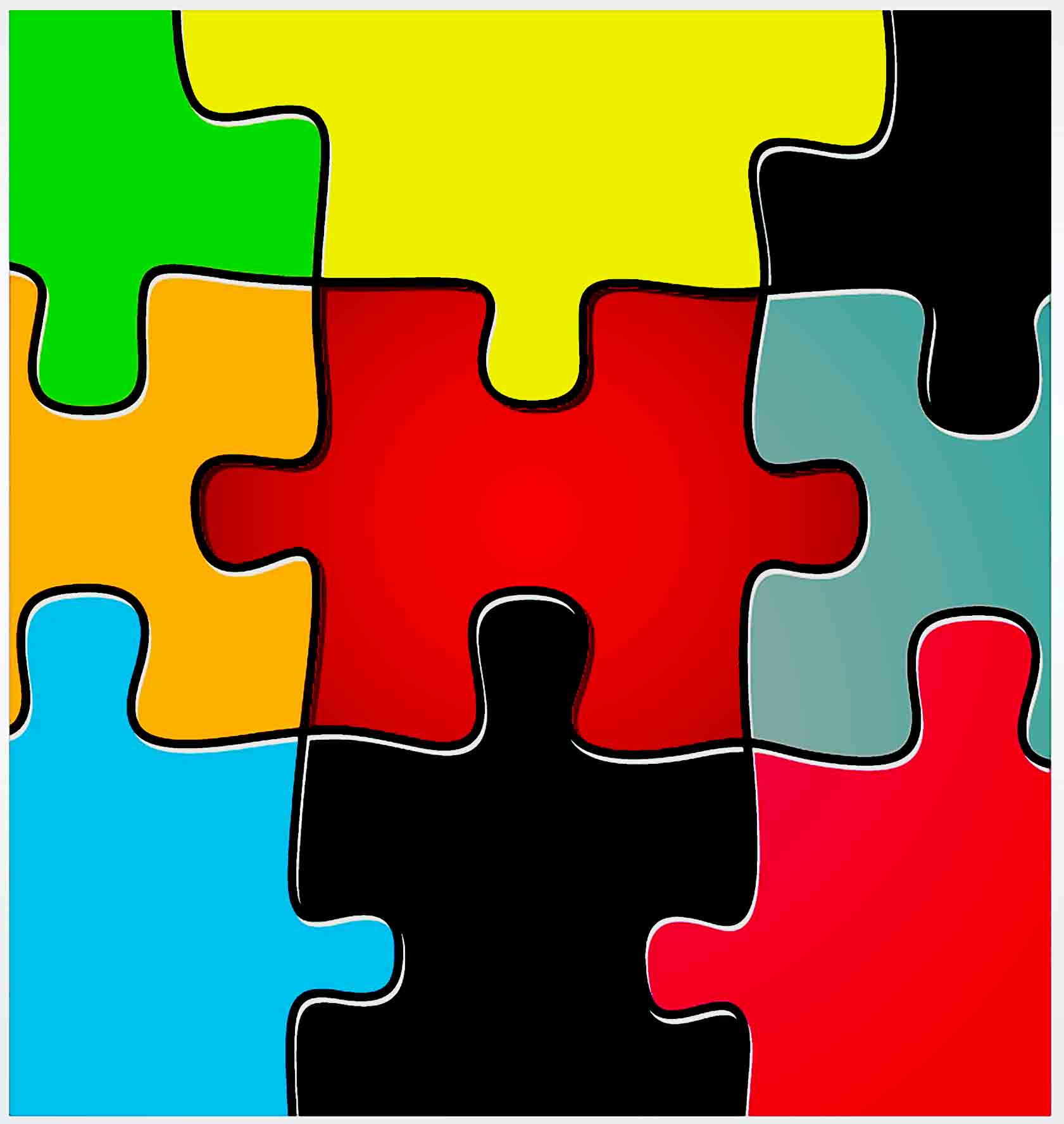puzzle piece template 14