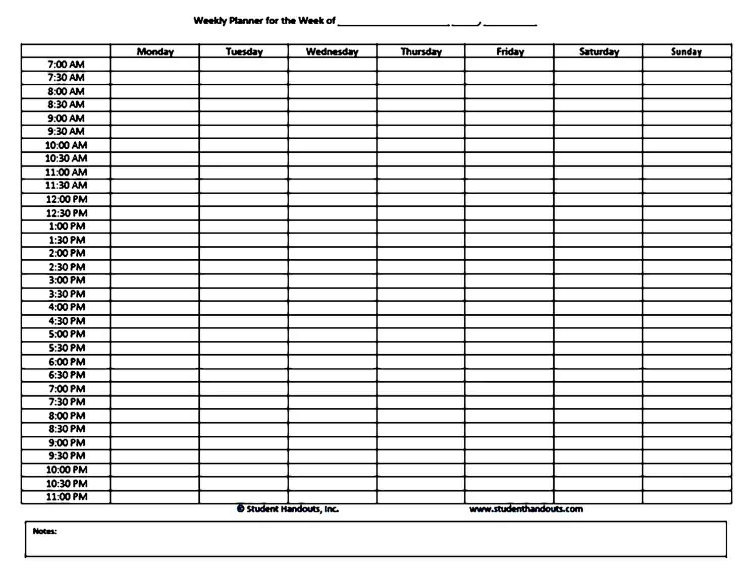 10-daily-schedule-template