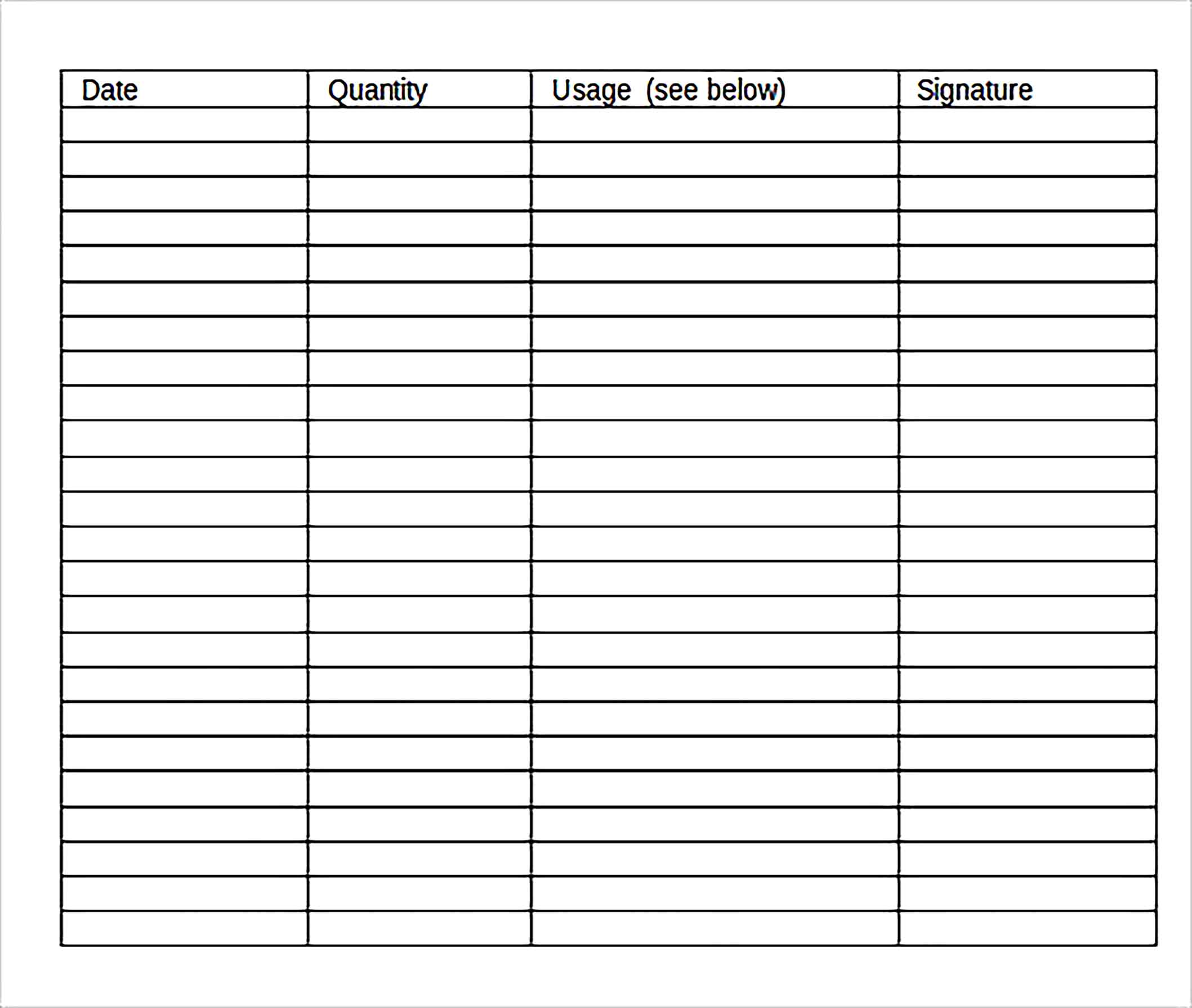 Alcohol Distribution Inventory Template Document Download1