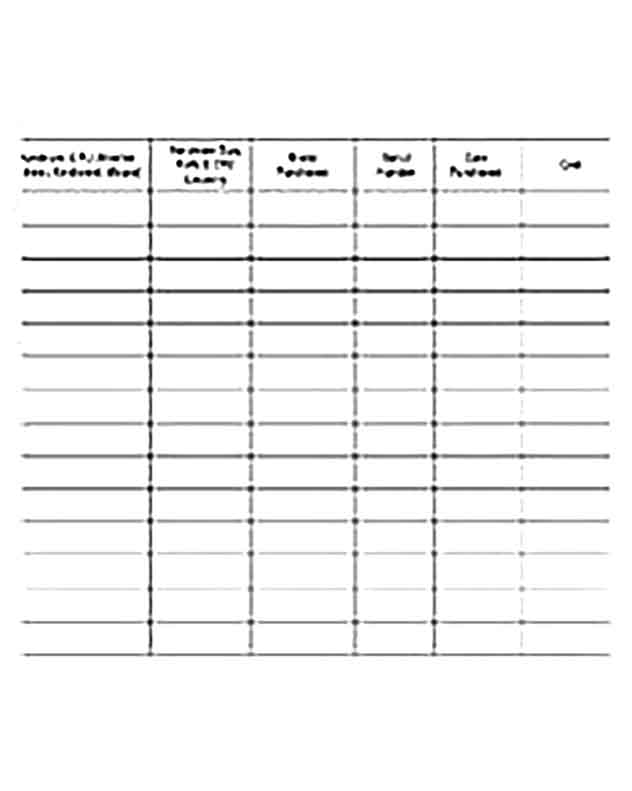 Computer Inventory Form In Format Templates Sample