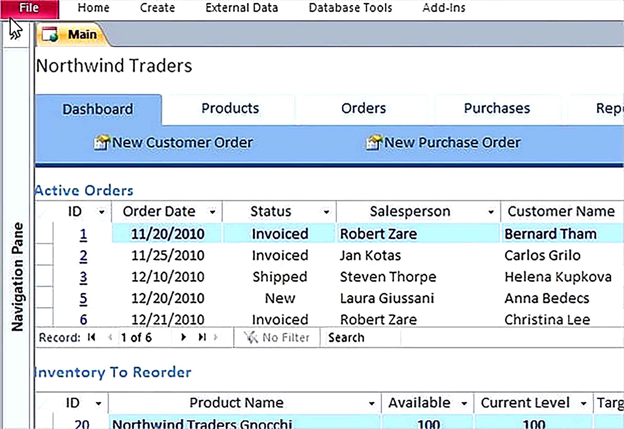 Desktop Product Inventory Database Template For Access1