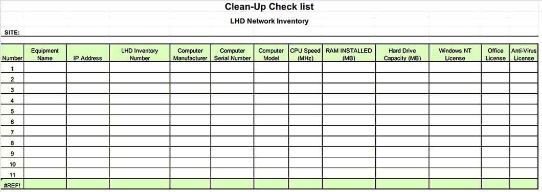 IT Equipment Inventory Worksheet Download In Excel Format 1