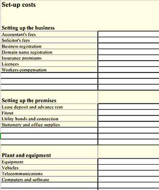 Simple Financial Plan Inventory 1 Templates Sample