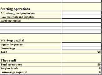 Simple Financial Plan Inventory 2 Templates Sample