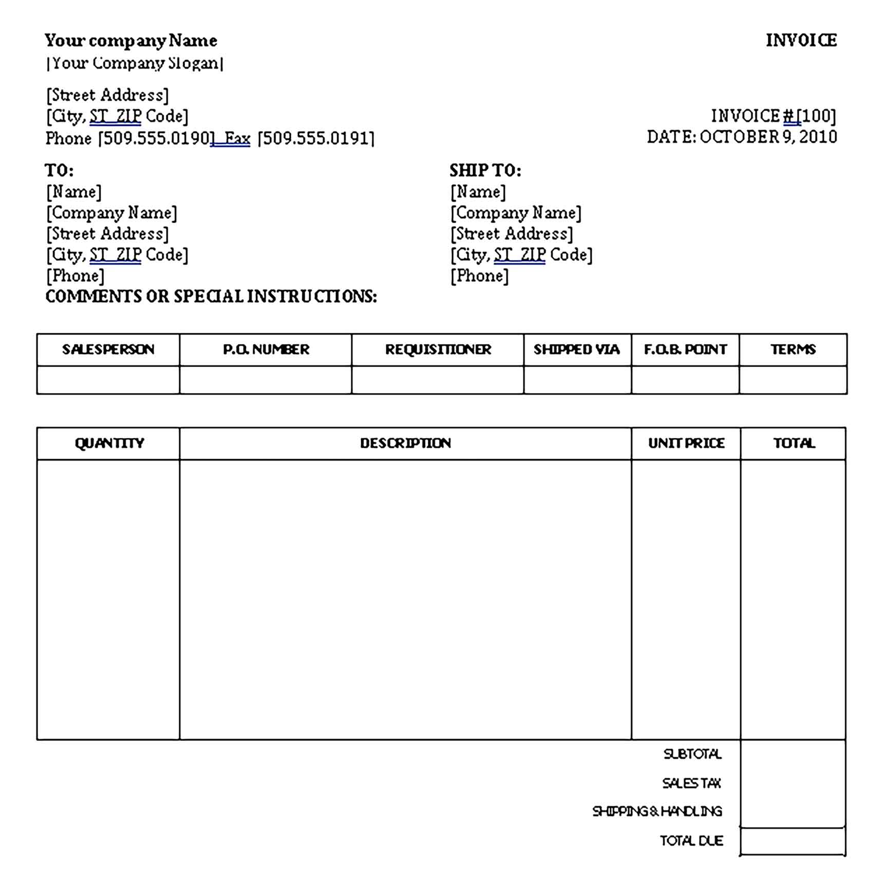 Sample Templates pdf invoiceberry invoice 1