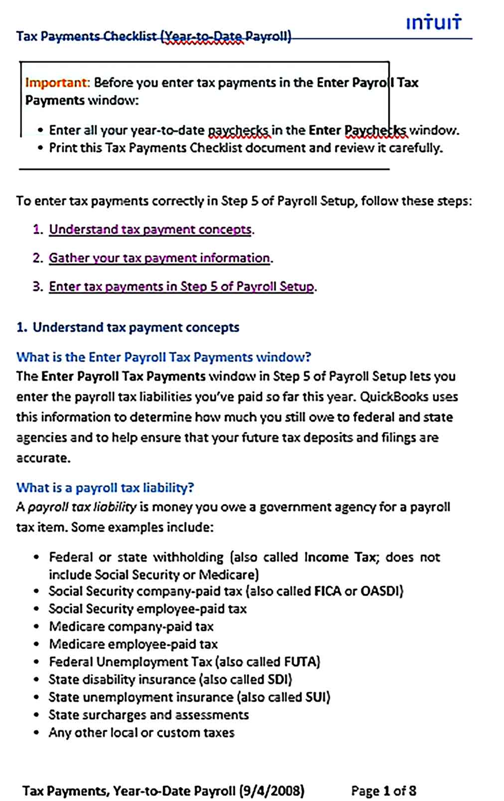 Template Payroll Deposit Schedule Sample