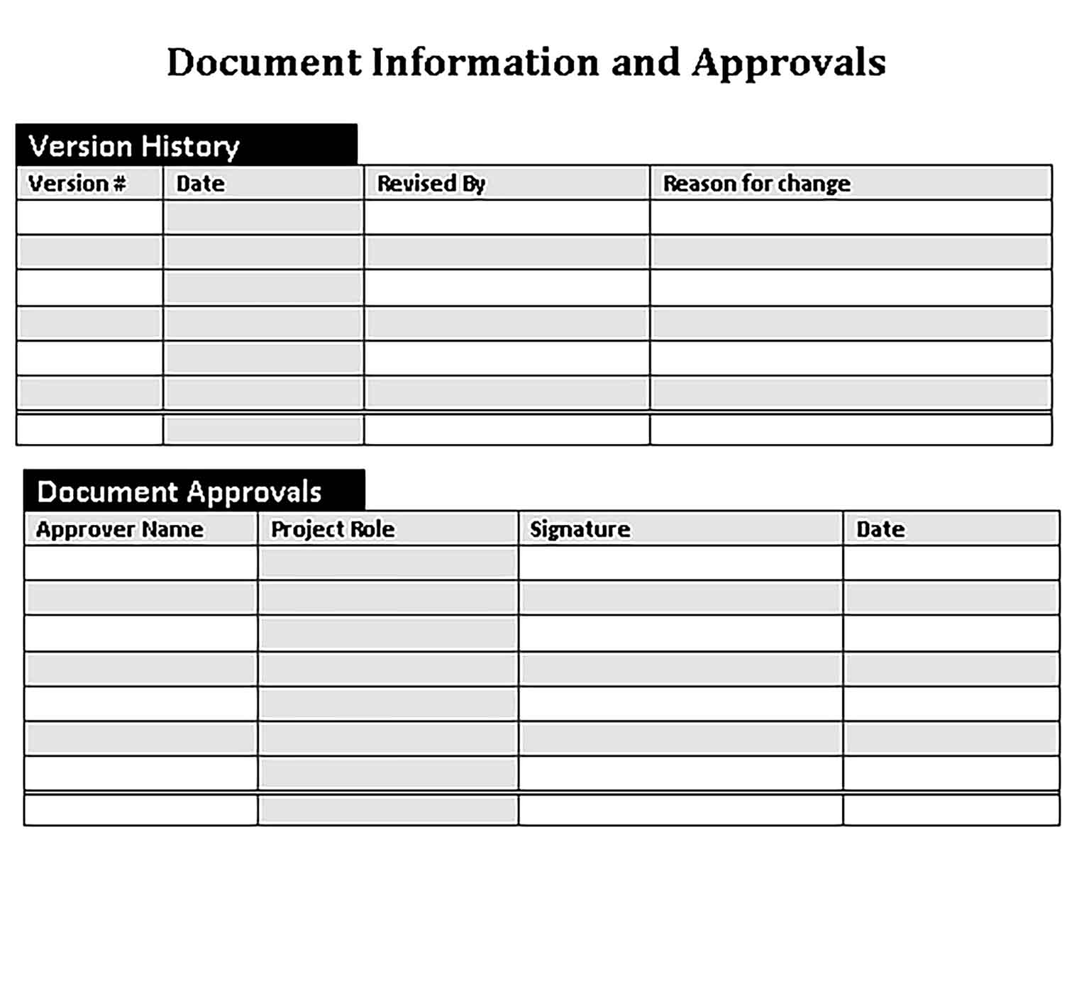 Template Workout Training Schedule in Word Doc Sample