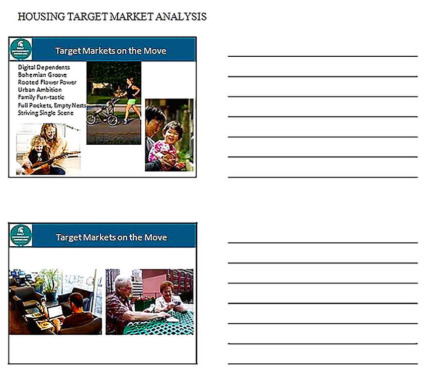 Templates for Housing Target Market Analysis 9 Sample