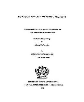 Templates for Mining Project Financial Analysis 1 Sample